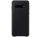 Samsung Leather Case pre Samsung Galaxy S10+, čierna