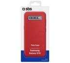 SBS Polo puzdro pre Samsung Galaxy S10, červená