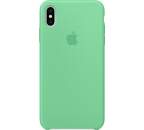 Apple silikónové puzdro pre Apple iPhone Xs Max, zelená