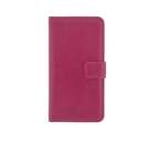 4-OK Book Wallet Uni Case XL 6 Pink