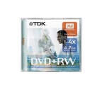 TDK DVD+RW 4.7GB 4x jewel