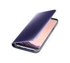 Samsung Clear View Galaxy S8 fialové flipové puzdro