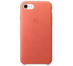 Apple Leather Case pre Apple iPhone 7 Geranium