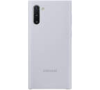 Samsung Silicone Cover pre Samsung Galaxy Note10, biela