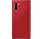 Samsung Leather Cover pre Samsung Galaxy Note10, červená