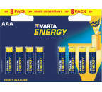 VARTA 4103 8X E alkalické batérie Energy 8 AAA blister + HOT APPLE