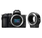 Nikon Z50 telo čierne + FTZ adaptér