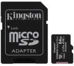 Kingston microSDXC Canvas Select Plus 64 GB UHS-I U1 + SD adaptér