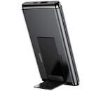Baseus Wireless Charger powerbanka Qi USB-C 10000 mAh, čierna