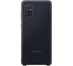 Samsung Silicone Cover pre Samsung Galaxy A71, čierna