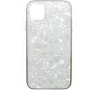 Mobilnet Marble Glass puzdro pre Apple iPhone 11 Pro Max, biela