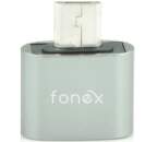 Fonex OTG/Micro USB adaptér, siváFonex OTG USB/Micro USB adaptér, sivá
