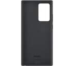 Samsung silikónové puzdro pre Samsung Galaxy Note20 Ultra 5G, čierna