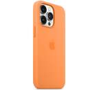 Apple silikónové puzdro s MagSafe pre Apple iPhone 13 Pro Marigold nechtíkovo oranžová