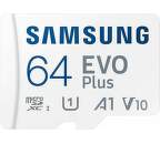 Samsung Micro SDXC 64 GB EVO Plus U1 + SD adaptér (1)