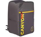 Canyon CNS-CSZ02GY01 15,6" batoh na notebook sivo-žltý