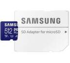 Samsung PRO Plus MicroSDXC pamäťová karta 512 GB + SD adaptér