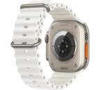 Apple Watch Ultra 2 titán biely oceánsky remienok (3)