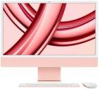 Apple iMac 24" (2023) 4,5K Retina M3/8-jadrové GPU/8 GB/256 GB/MQRT3SL/A ružový