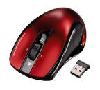 HAMA 53877 Mirano bezdrôtová laserová myš, červeno-čierna