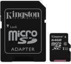 Kingston microSDHC Canvas Select 64GB + SD adaptér