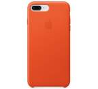 Apple kožené puzdro pre iPhone 7+/ 8+, oranžová