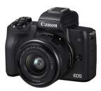 Canon EOS M50 čierna + EF-M 15-45mm IS STM Value Up Kit