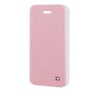 XQISIT Flap Cover Adour puzdro pre iPhone SE/5S/5, ružovo zlaté