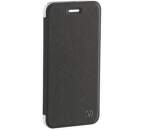 XQISIT Flap Cover Adour puzdro pre iPhone 8/7/6S/6, čierna