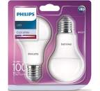 LED Philips žiarovka 2-balenie, 12,5W, E27, studená biela