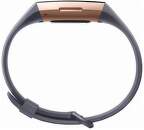 Fitbit Charge 3 ružovo-zlatý so sivým remienkom
