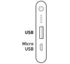 SBS powerbanka 4000 mAh 1x USB, biela