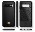 Spigen La Manon Classy puzdro pre Samsung Galaxy S10, čierna