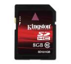 KINGSTON 8GB SDHC Card Class 10