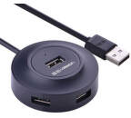 Ugreen 20277 (čierny) - USB 2.0 4portový HUB