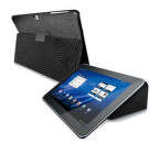 PURO COVER + CASE GALAXY TAB 8,9" w/stand up ECO-LEATHER BLACK