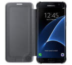 Samsung EF-ZG935CB Flip ClearView Galaxy S7e (černý)