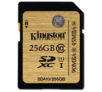 KINGSTON 256GB SDXC Class 10 - pamäťová karta