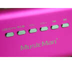 MusicMan Technaxx (ružový) 