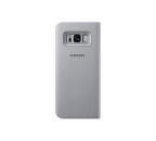 Samsung EF-NG950 LED View Cover Galaxy S8 strieborné