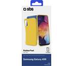 SBS gumené puzdro pre Samsung Galaxy A50, žltá