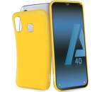 SBS gumené puzdro pre Samsung Galaxy A40, žltá