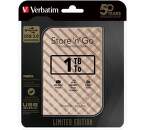 Verbatim Store'n'Go Grid 1TB USB 3.0 zlatý