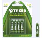 Tesla AAA Ni-MH 800 mAh nabíjateľná batéria (4 ks)