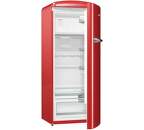 Gorenje ORB153RD, červená jednodverová chladnička