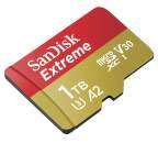 Sandisk Extreme microSDXC 1 TB V30 A2 UHS-I U3 + SD adaptér