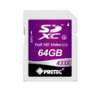 PRETEC SDXC UHS-I 433x 60/35MB/s - 64GB