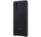 Samsung Silicone Cover pre Samsung Galaxy A71, čierna