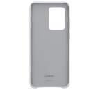Samsung Leather Cover puzdro pre Samsung Galaxy S20 Ultra, svetlo sivá