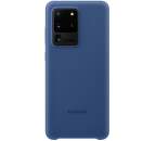 Samsung Silicone Cover pre Samsung Galaxy S20 Ultra, modrá